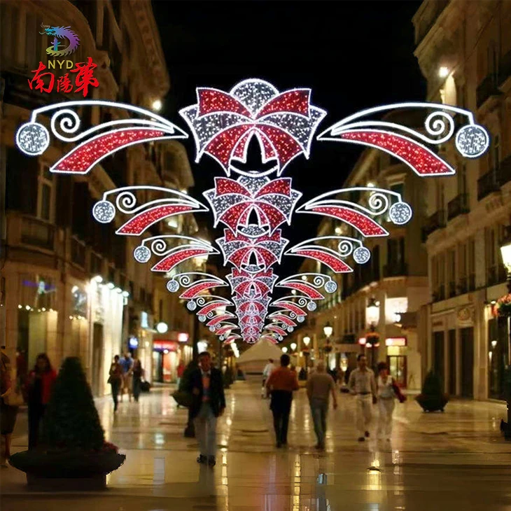 2D Christmas Across Street Motif Light factory