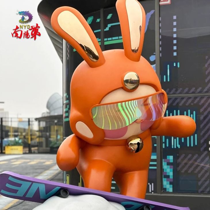 Large Outdoor Rabbit Fiberglass Statues